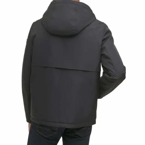 NWoT Tommy Hilfiger Men's Performance Hooded Jacket Black Size 2XL $140 DD362 - Picture 2 of 3